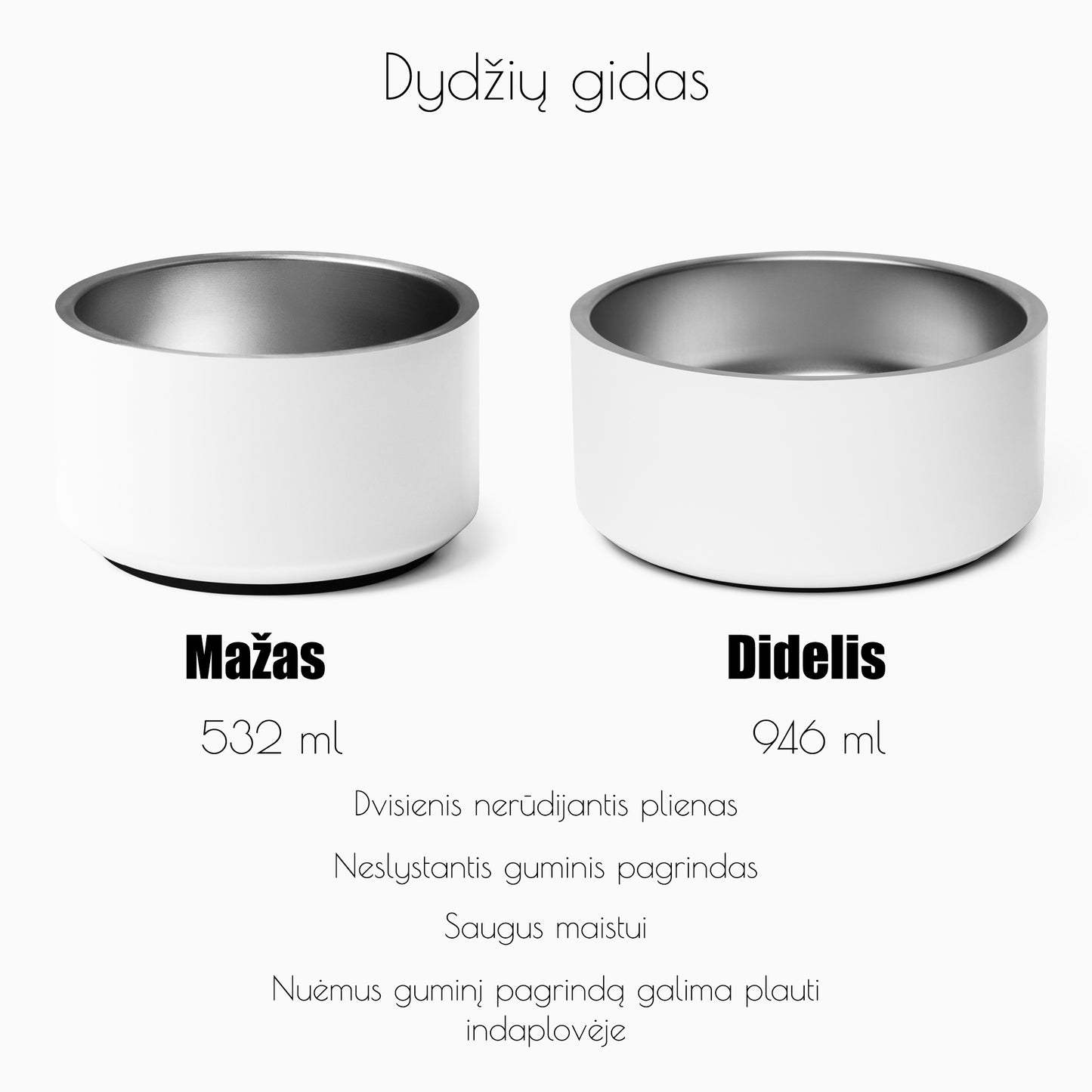 Personalizuotas maisto dubenėlis šuniui su vardu languoto dizaino